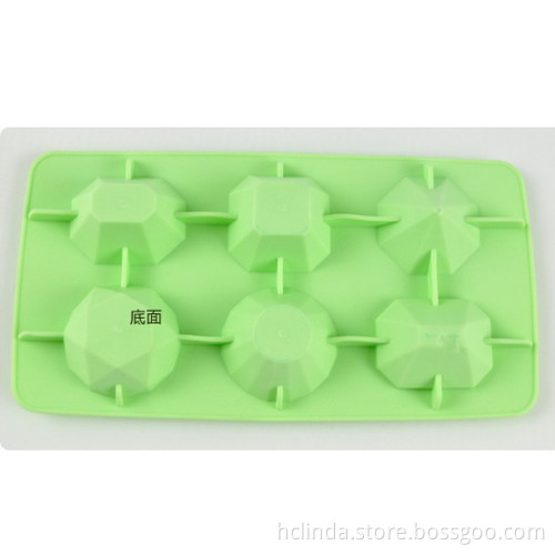 diamond silicone ice mold